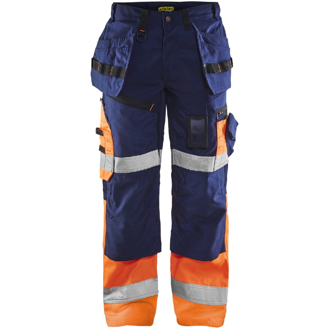Byxa 15081860 Marin / Hivisorange BLÅKLÄDER BYXA 15081860 MARIN/ORAN 56