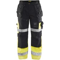 Byxa 15081860 Svart / Hivisgul BLÅKLÄDER