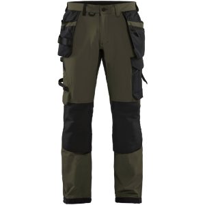 Byxa 15221645 Grön / Svart BLÅKLÄDER
