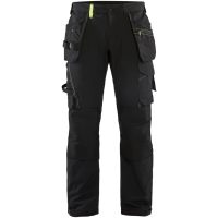 Byxa 15221645 Svart / Hivisgul BLÅKLÄDER