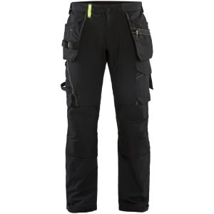 Byxa 15221645 Svart / Hivisgul BLÅKLÄDER