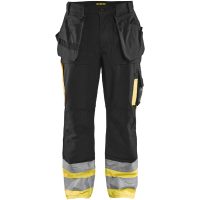 Byxa 15291370 Svart / Hivisgul BLÅKLÄDER