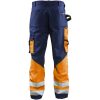Byxa 15291860 Marin / Hivisorange BLÅKLÄDER BYXA 15291860 MARIN/ORAN 46 – miniatyr 2