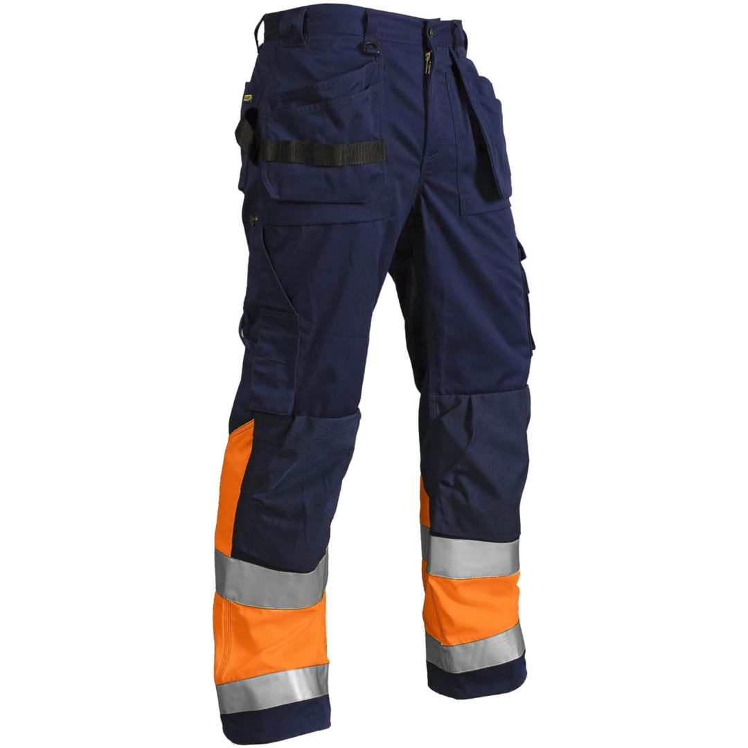 Byxa 15291860 Marin / Hivisorange BLÅKLÄDER BYXA 15291860 MARIN/ORAN 46