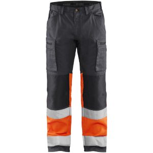 Byxa 15511811 Grå / Hivisorange BLÅKLÄDER