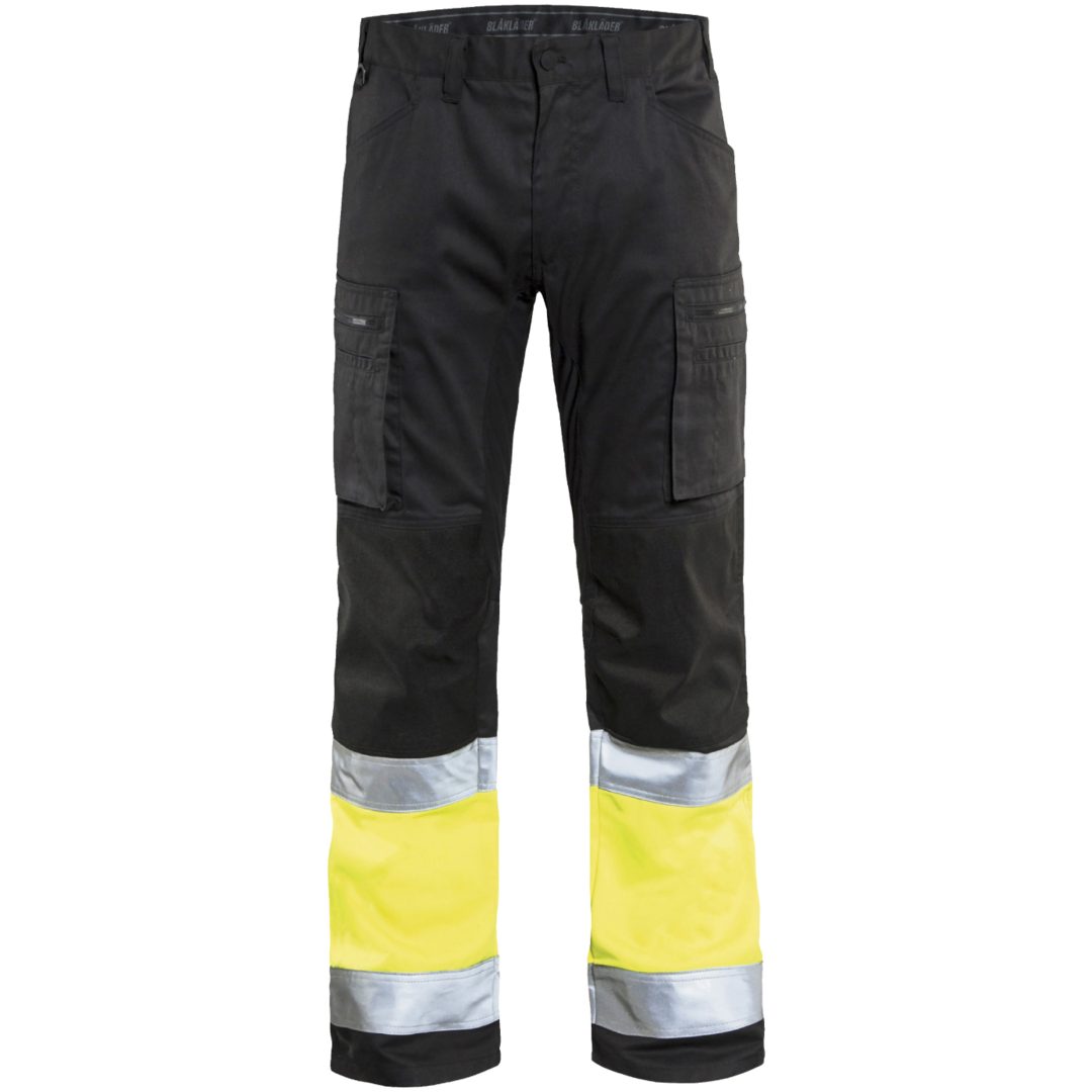 Byxa 15511811 Svart / Hivisgul BLÅKLÄDER BYXA 15511811 SVART/GUL 44
