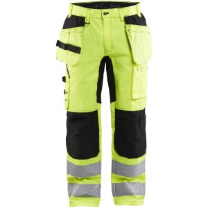 Byxa 15521811 Hivisgul / Svart BLÅKLÄDER