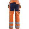 Byxa 15521811 Hivisorange / Marin BLÅKLÄDER BYXA 15521811 ORANGE/MAR 46 – miniatyr 2