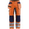 Byxa 15521811 Hivisorange / Marin BLÅKLÄDER BYXA 15521811 ORANGE/MAR 46 – miniatyr 1