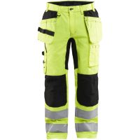 Byxa 15521811 Svart / Hivisgul BLÅKLÄDER