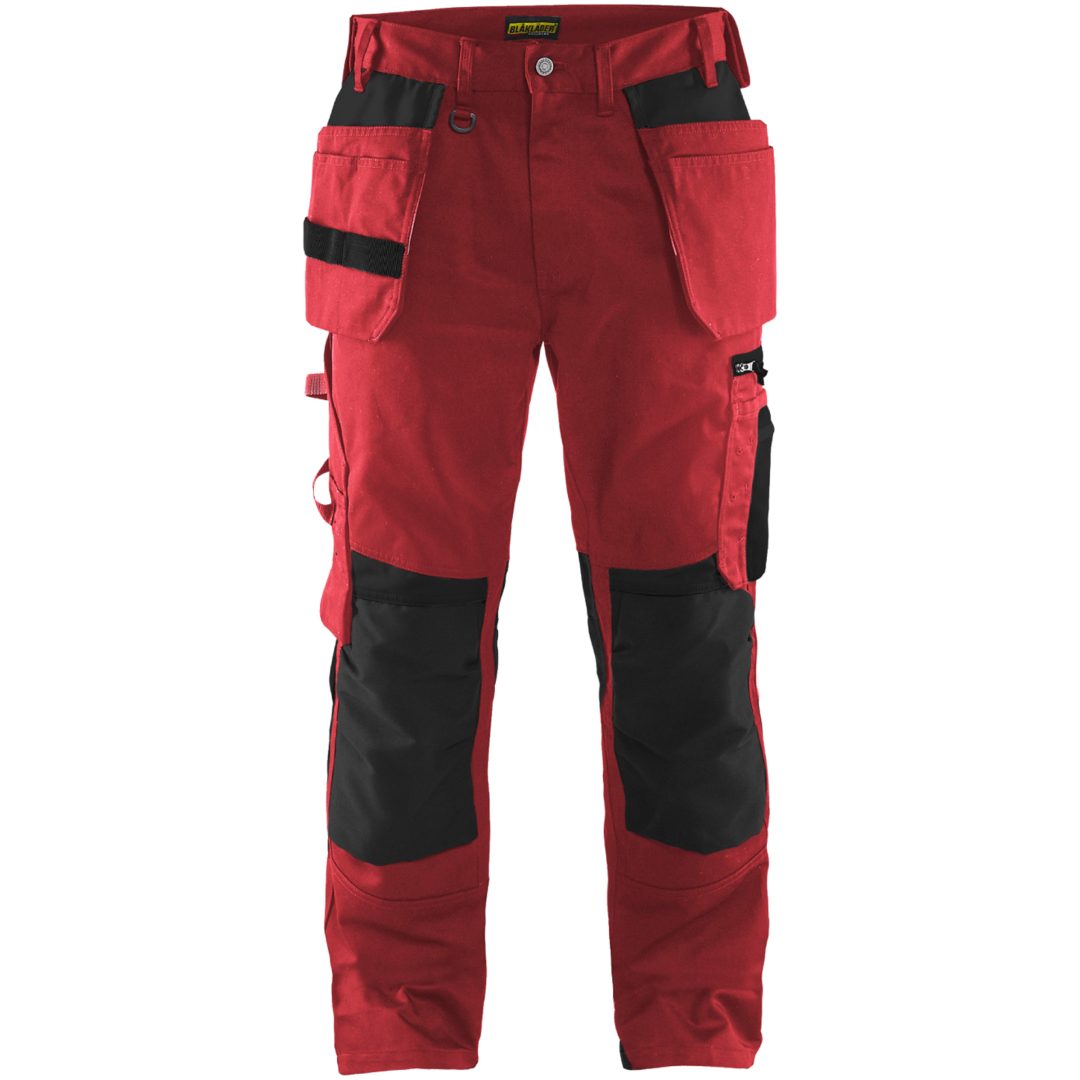 Byxa 15551860 Röd / Svart BLÅKLÄDER BYXA 15551860 RÖD/SVART 44
