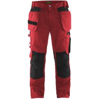 Byxa 15551860 Röd / Svart BLÅKLÄDER