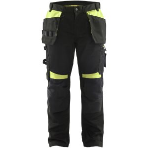 Byxa 15551860 Svart / Hivisgul BLÅKLÄDER