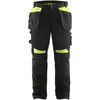 Byxa 15551860 Svart / Hivisgul BLÅKLÄDER