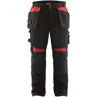Byxa 15551860 Svart / Röd BLÅKLÄDER