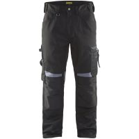 Byxa 15561860 Svart / Grå BLÅKLÄDER