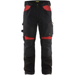 Byxa 15561860 Svart / Röd BLÅKLÄDER