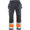 Byxa 15581811 Grå / Hivisorange BLÅKLÄDER BYXA 15581811 MELLANGRÅ/O 44 – miniatyr 3