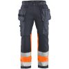 Byxa 15581811 Grå / Hivisorange BLÅKLÄDER BYXA 15581811 MELLANGRÅ/O 44 – miniatyr 1