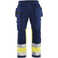Byxa 15581811 Marin / Hivisgul BLÅKLÄDER