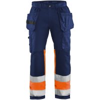 Byxa 15581811 Marin / Hivisorange BLÅKLÄDER