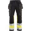 Byxa 15581811 Svart / Hivisgul BLÅKLÄDER BYXA 15581811 SVART/GUL 44 – miniatyr 1