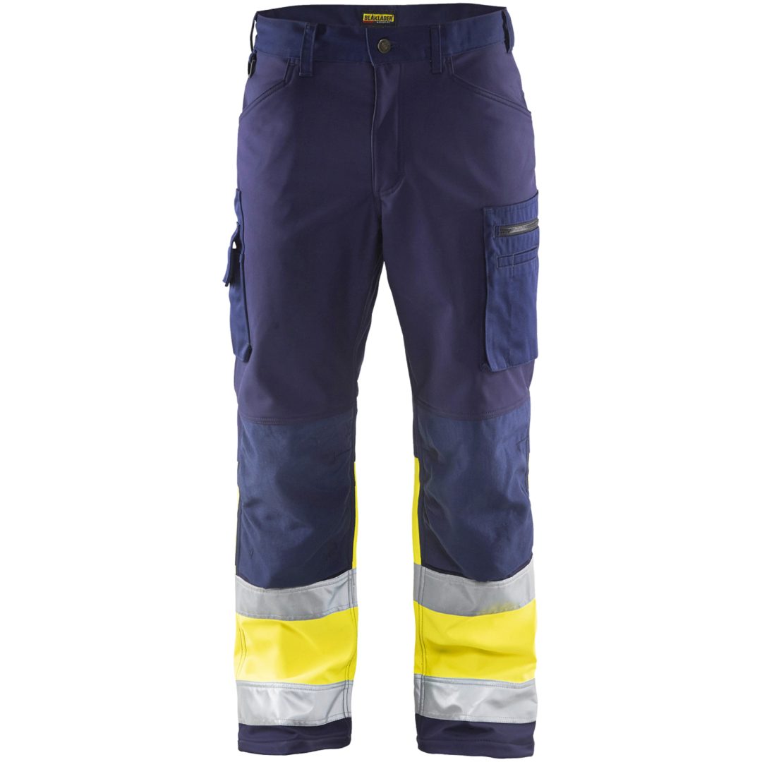 Byxa 15622517 Marin / Gul BLÅKLÄDER BYXA 15622517 MARIN/GUL 48