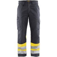 Byxa 15641811 Grå / Hivisgul BLÅKLÄDER