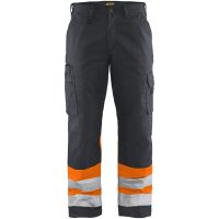 Byxa 15641811 Grå / Hivisorange BLÅKLÄDER