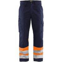 Byxa 15641811 Marin / Hivisorange BLÅKLÄDER