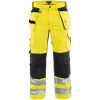 Byxa 15651811 Hivisgul / Svart BLÅKLÄDER