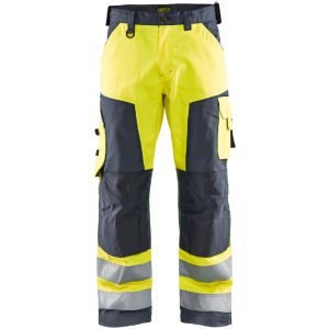 Byxa 15661811 Hivisgul / Grå BLÅKLÄDER