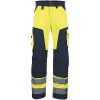 Byxa 15661811 Hivisgul / Marin BLÅKLÄDER BYXA 15661811 GUL/MARIN 44 – miniatyr 1