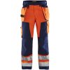 Byxa 15681811 Hivisorange / Marin BLÅKLÄDER BYXA 15681811 ORANGE/MAR 46 – miniatyr 1