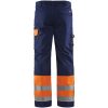 Byxa 15841860 Hivisorange / Marin BLÅKLÄDER BYXA 15841860 ORANGE/MARIN 46 – miniatyr 2
