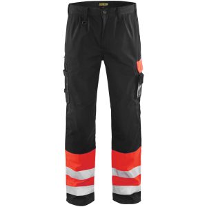 Byxa 15841860 Hivisröd / Svart BLÅKLÄDER