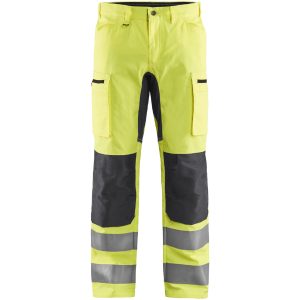 Byxa 15851811 Grå / Hivisgul BLÅKLÄDER