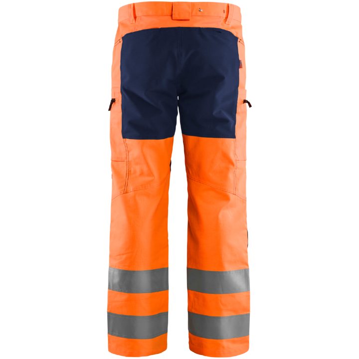 Byxa 15851811 Hivisorange / Marin BLÅKLÄDER BYXA 15851811 ORANGE/MARI 44 – bild 2