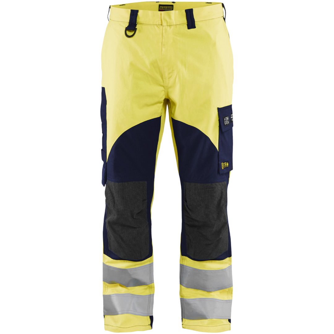 Byxa 15881512 Hivisgul / Marin BLÅKLÄDER BYXA 15881512 GUL/MARINBLÅ 44
