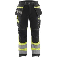 Byxa 17941370 Svart / Hivisgul BLÅKLÄDER