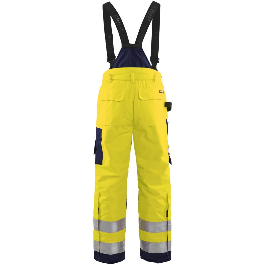 Byxa 18851977 Hivisgul / Marin BLÅKLÄDER BYXA 18851977 GUL/MARIN 44 – bild 2