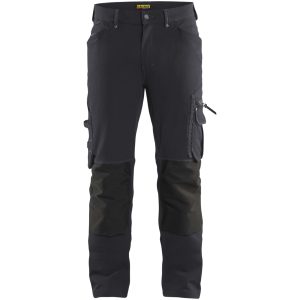 Byxa 19891644 Grå / Svart BLÅKLÄDER
