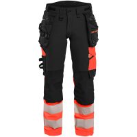 BYXA 70251648 SVART/RÖD D20