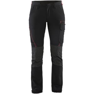 Byxa 71221645 Svart / Röd BLÅKLÄDER
