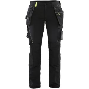 Byxa 71921645 Svart / Hivisgul BLÅKLÄDER