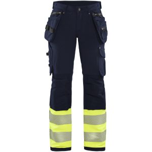 Byxa 71931642 Marin / Hivisgul BLÅKLÄDER