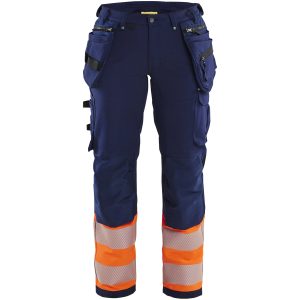 Byxa 71931642 Marin / Hivisgul BLÅKLÄDER