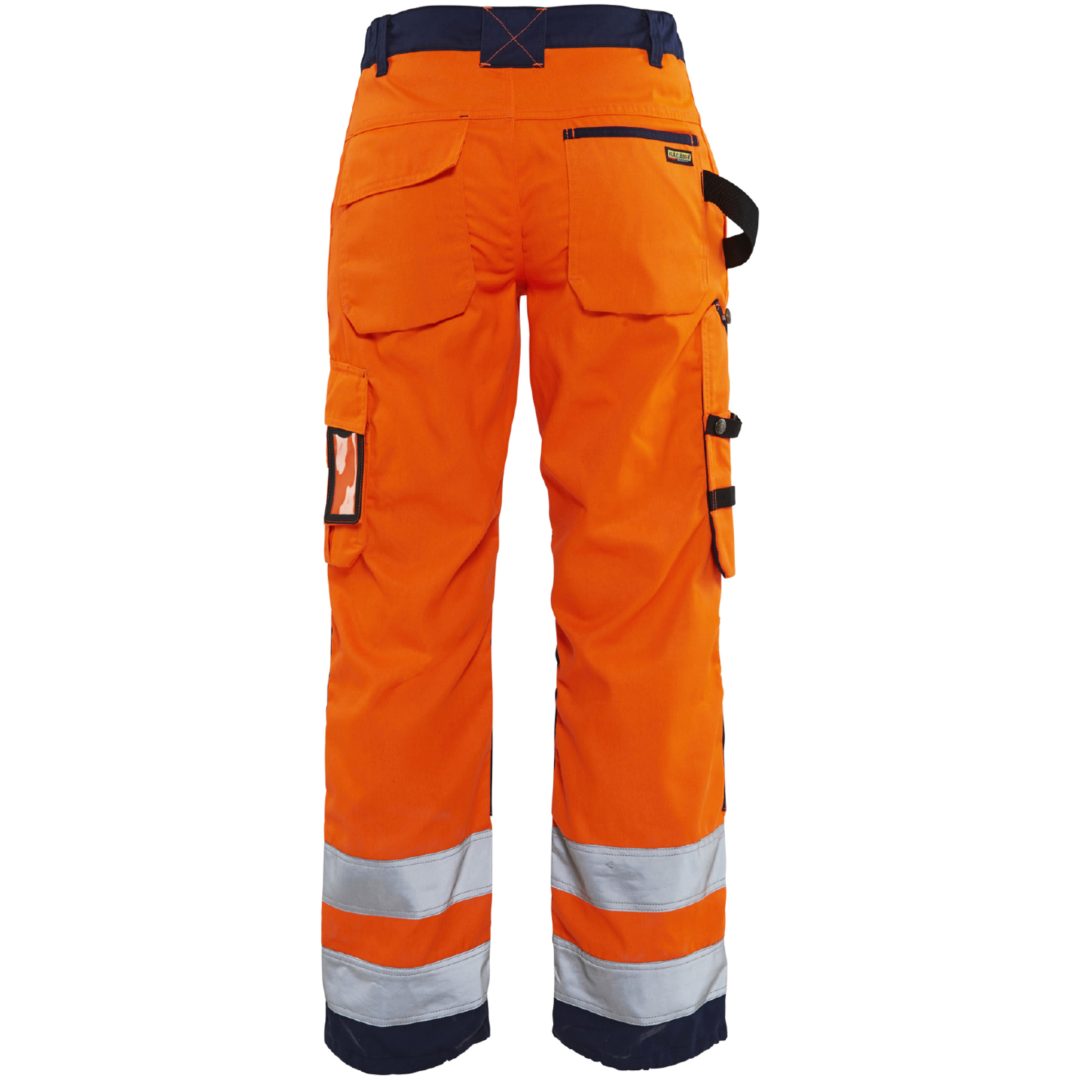 Byxa dam 71551811 Hivisorange / Marin BLÅKLÄDER BYXA 71551811 ORANGE/MARIN 34 – bild 2