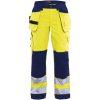 Byxa dam 71561811 Hivisgul / Marin BLÅKLÄDER BYXA 71561811 GUL/MARIN 34 – miniatyr 1