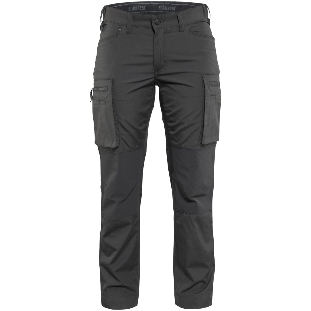 Byxa dam 71591845 Grå / Svart BLÅKLÄDER BYXA 71591845 MÖRKGRÅ/SVART 30
